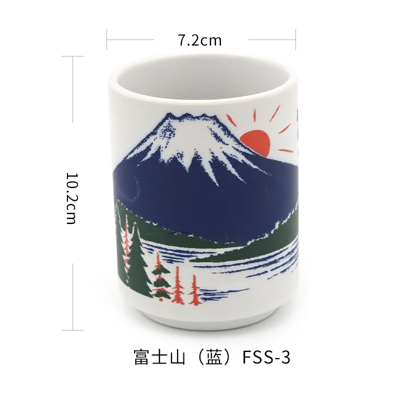 C Японский стиль кофейная кружка чай tazas de ceramica creativas чашки и кружки kubek ceramiczny милые canecas criativa офисная гравировка - Цвет: C