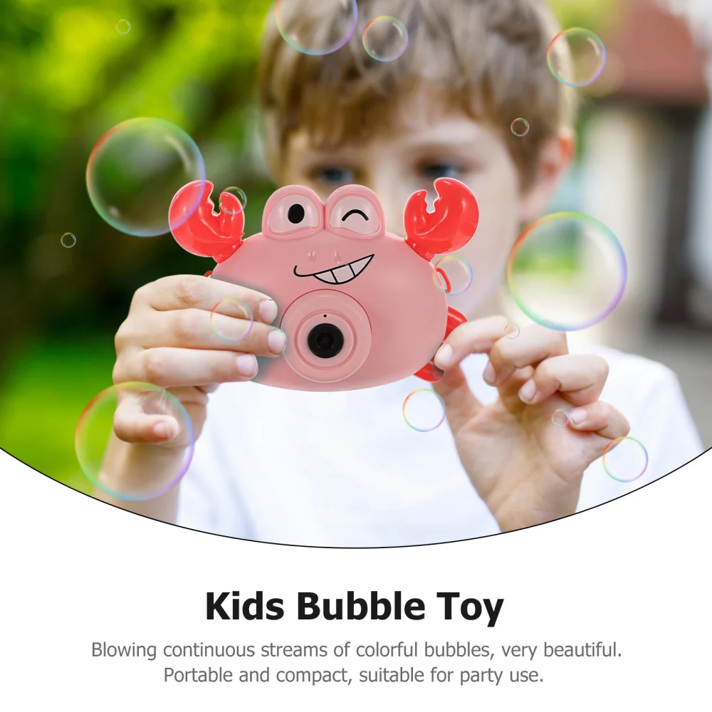 

Interesting Bubble Blower with and Light Kids Adorable Bubble Making