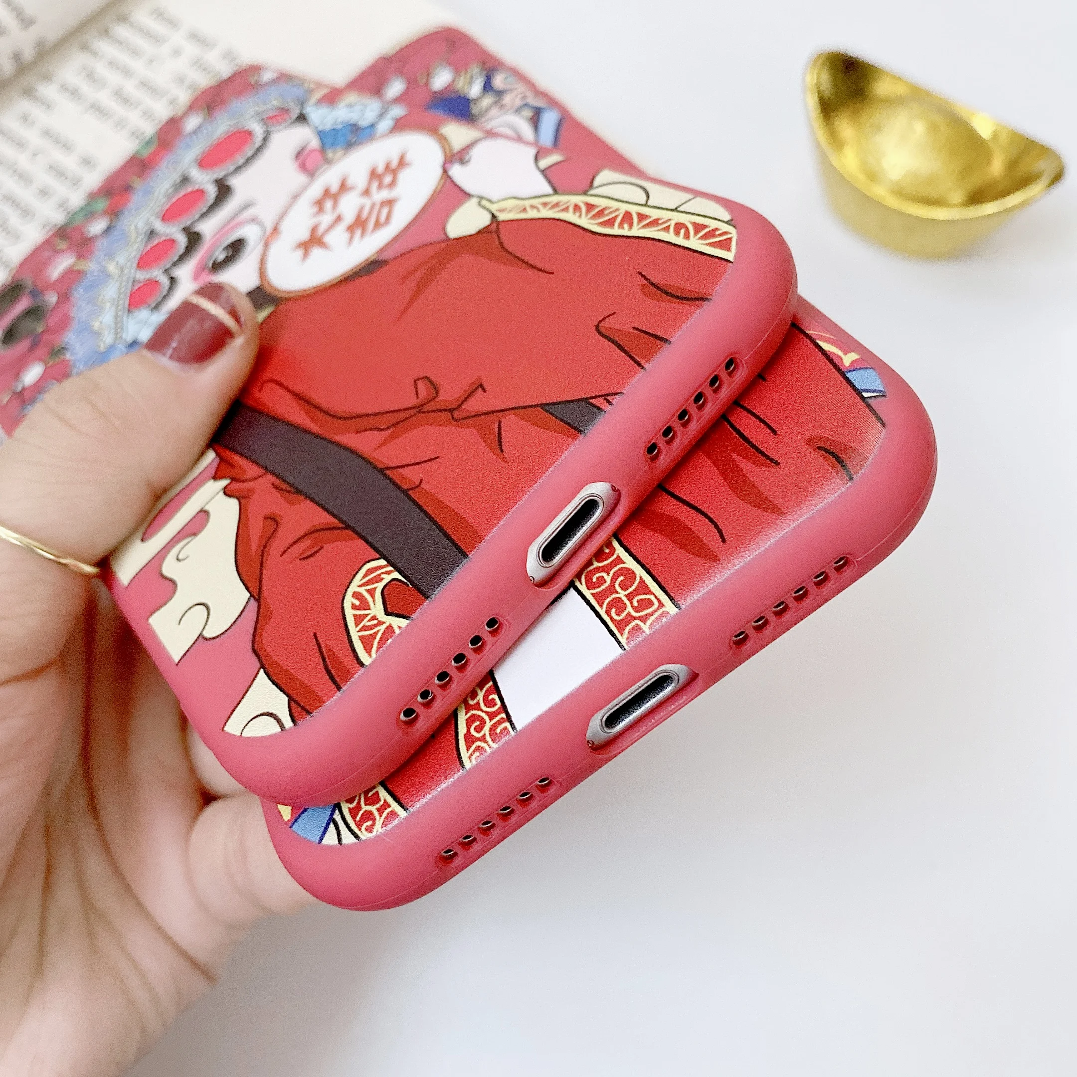 

Chinese style lovers mobile phone case for iPhone 11 / 11pro / 11promax / 12 / 12pro / 12promax / 12mini / X / XS / xsmax / XR