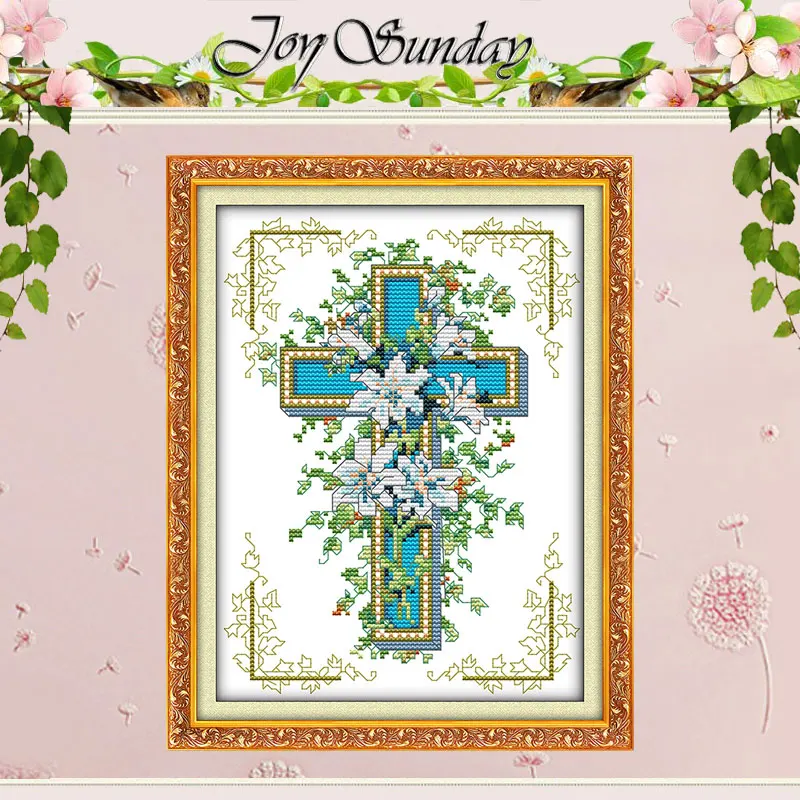 Набор для вышивки крестиком Лилия (2) 11CT 14CT|stitch cross|embroidery organzaembroidery corset |