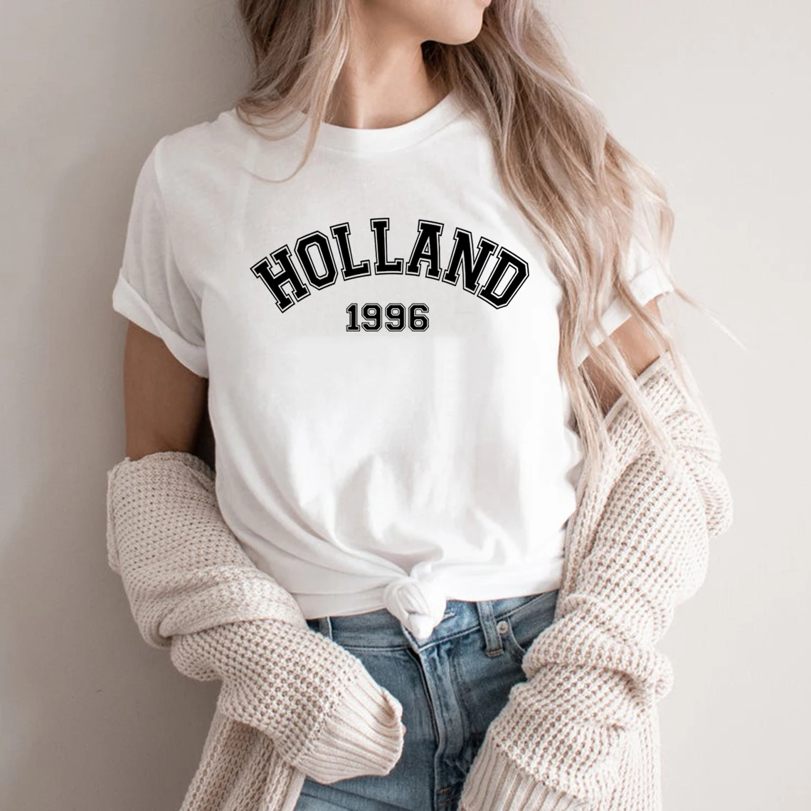 

Tom Holland 1996 Unisex T Shirt Women Men Graphic Tees Streetwear Women Top Short Sleeve T-shirts Harajuku Shirts Tshirts Female
