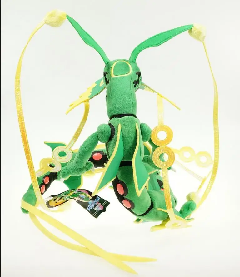 Покемон Мега супер Rayquaza Плюшевые игрушки Драконы 80 см|Персонажи мультфильмов и