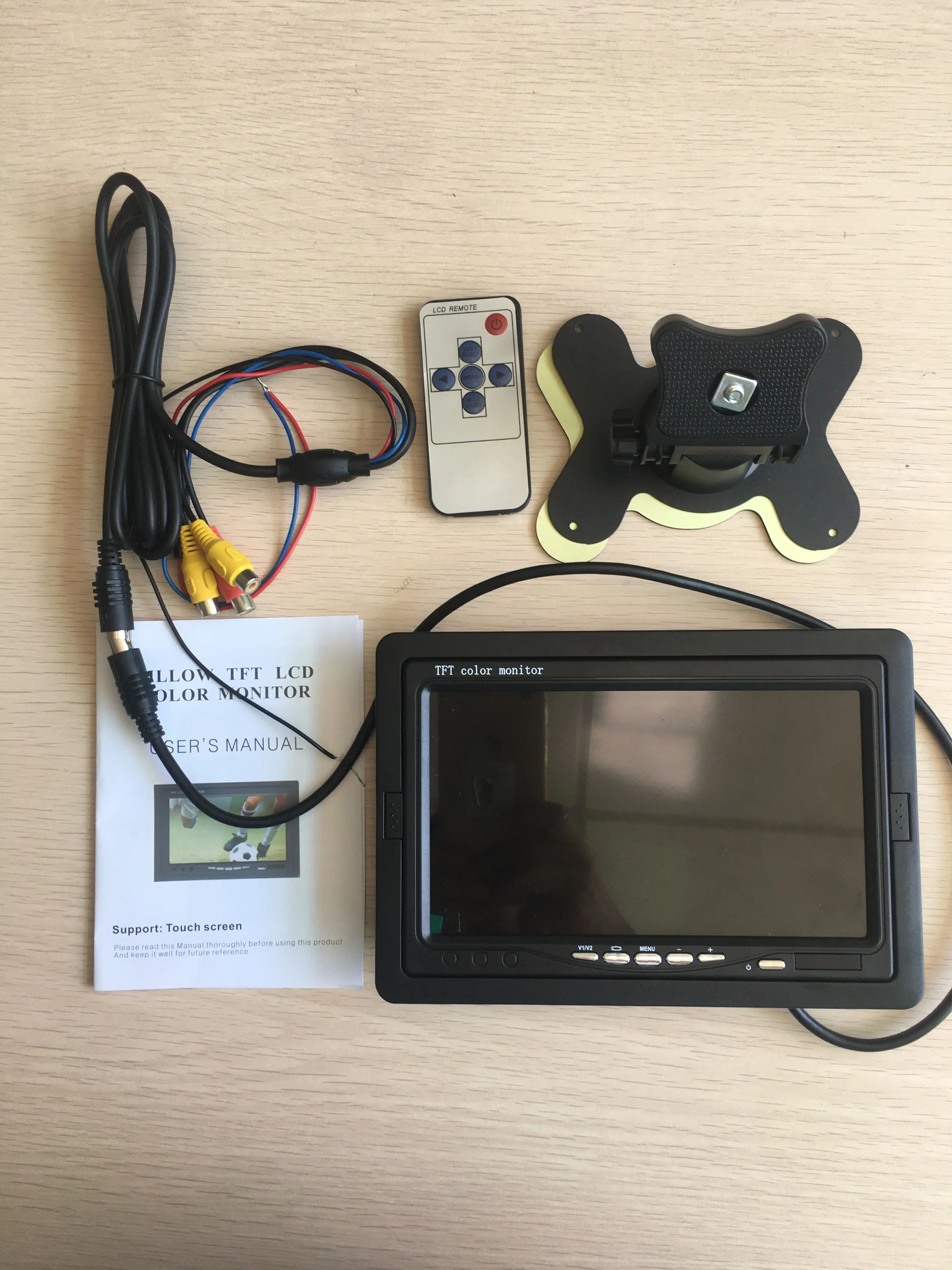 7 дюймов автомобиля монитор TFT для системы видеонаблюдения.|cctv monitor|7 inch cctv monitormonitor