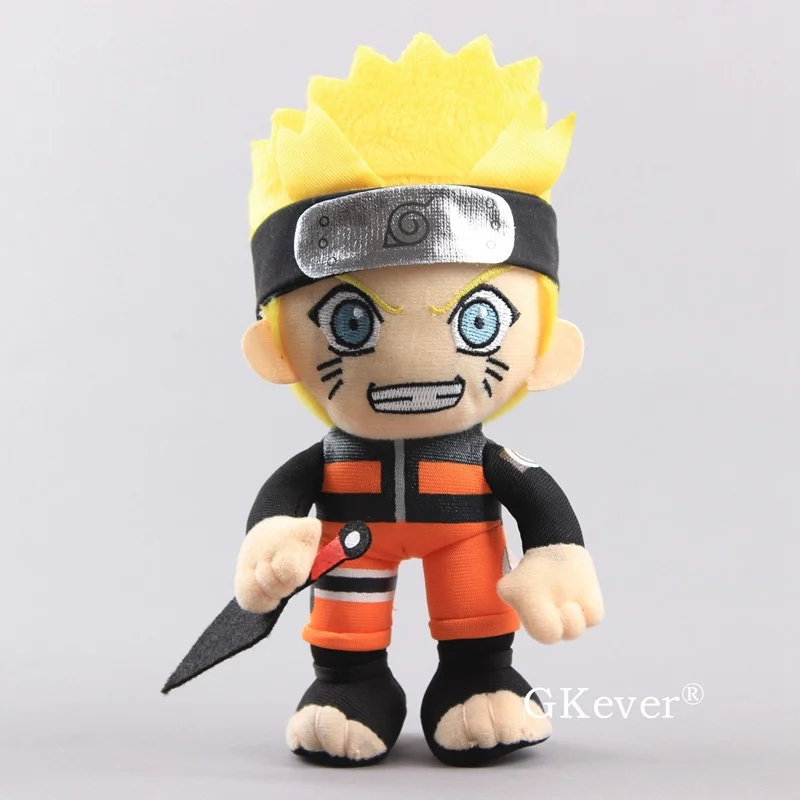 Uzumaki Naruto B " 20 см Наруто плюшевые куклы игрушки фигурка аниме Ураганные Хроники Наруто Узумаки Галс Hyuuga Hinata Jiraiya Haruno плюшевые игрушки Детский подарок - Цвет: Uzumaki Naruto B