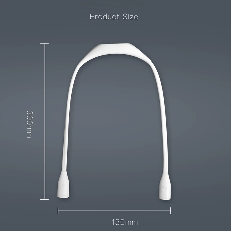 

LED Neck Hanging Light Eye Protection Reading Light Portable Night Running USB Charging Light