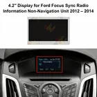 Для Ford Focus Fusion Sync Radio Information 4,2 экран без навигации