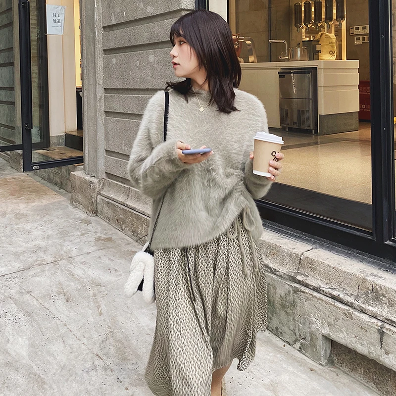 Женское винтажное платье с цветочным принтом MISHOW облегающее длинное круглым