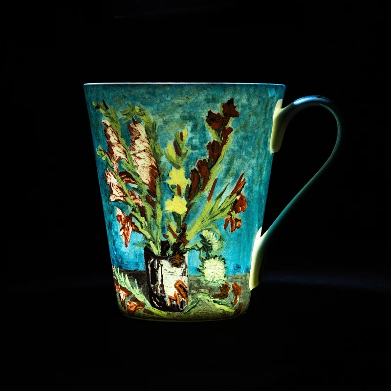 Shandong Awalong popular Van Gogh design 500 ml ceramic mug porcelain | Дом и сад