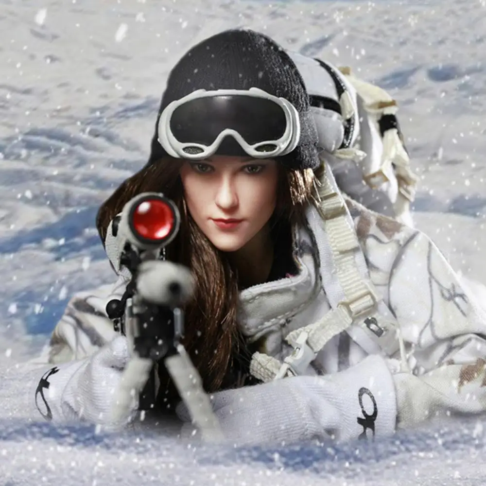 1/6 весы FLAGSET подвижные Snowfield женщина фигурку комплект 12 ''коллекционные Военная униформа женский Солдат модель игрушечные лошадки