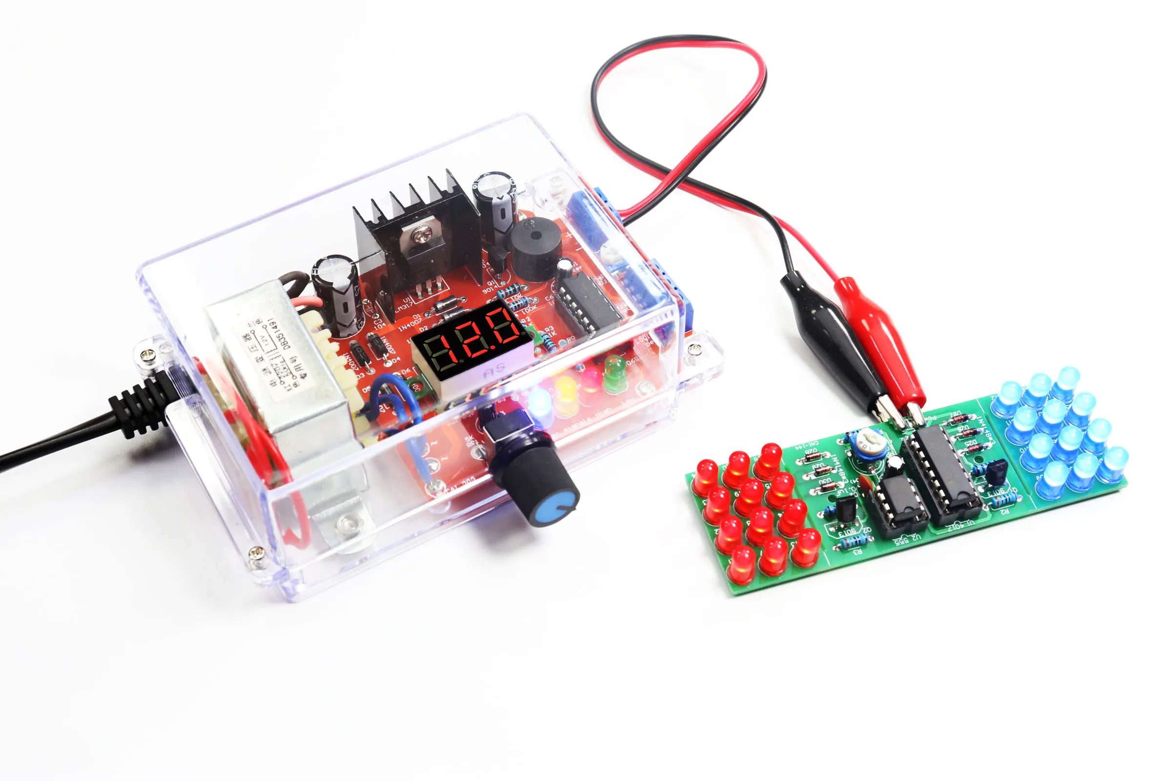 Оптовая продажа с фабрики Бесплатная доставка ЕС 220 В DIY LM317 плата источника