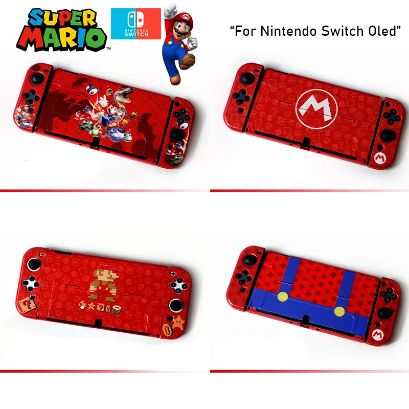 Чехол Super Mario Nintendo Switch на органических светодиодах защитный чехол с героями