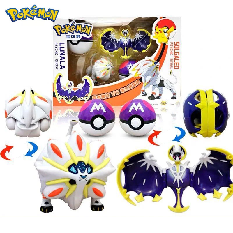 Takara Tomy Покемон деформации для командной игры в покебол (Фигурки игрушки