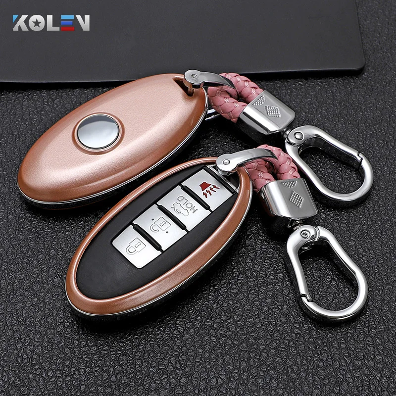 

ABS Car Key Case Shell Full Cover Shell For Nissan Qashaqai Juke J10 J11 X-Trail T31 T32 Pathfinder Murano Kicks Note Infiniti