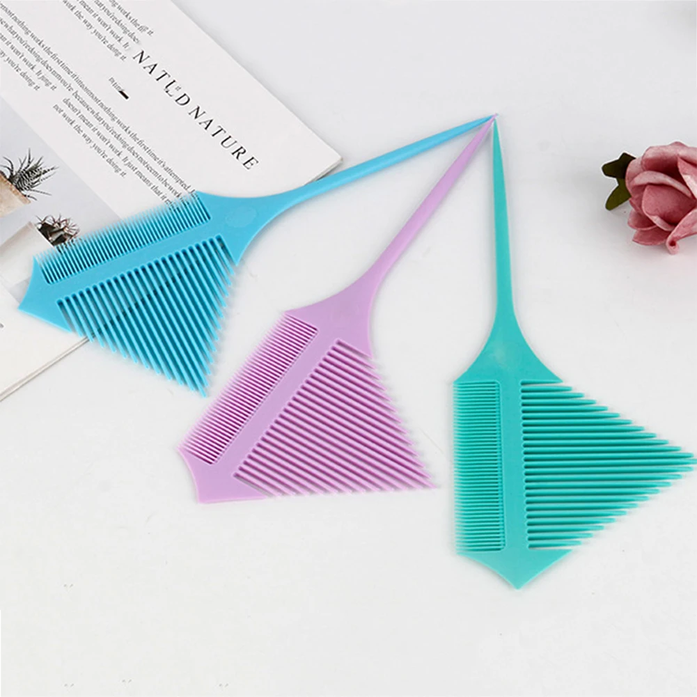 

Professional Tip Tail Comb for Salon Barber Section Hair Brush Hairdressing Tool DIY Hair Fine-tooth Combs Bifurcated Combs