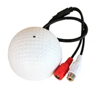 Мини-микрофон для видеонаблюдения, микрофон для записи звука для AHD DVR, IP-камера со встроенным предусилителем и проводным голосовым управлением