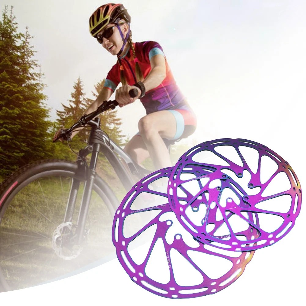 

Mi.Xim Centerline Disc Rotor 160mm Bike Disc Brake Rotor with 6 Steel Rotor Bolts for Road Bike Mountain Bike BMX