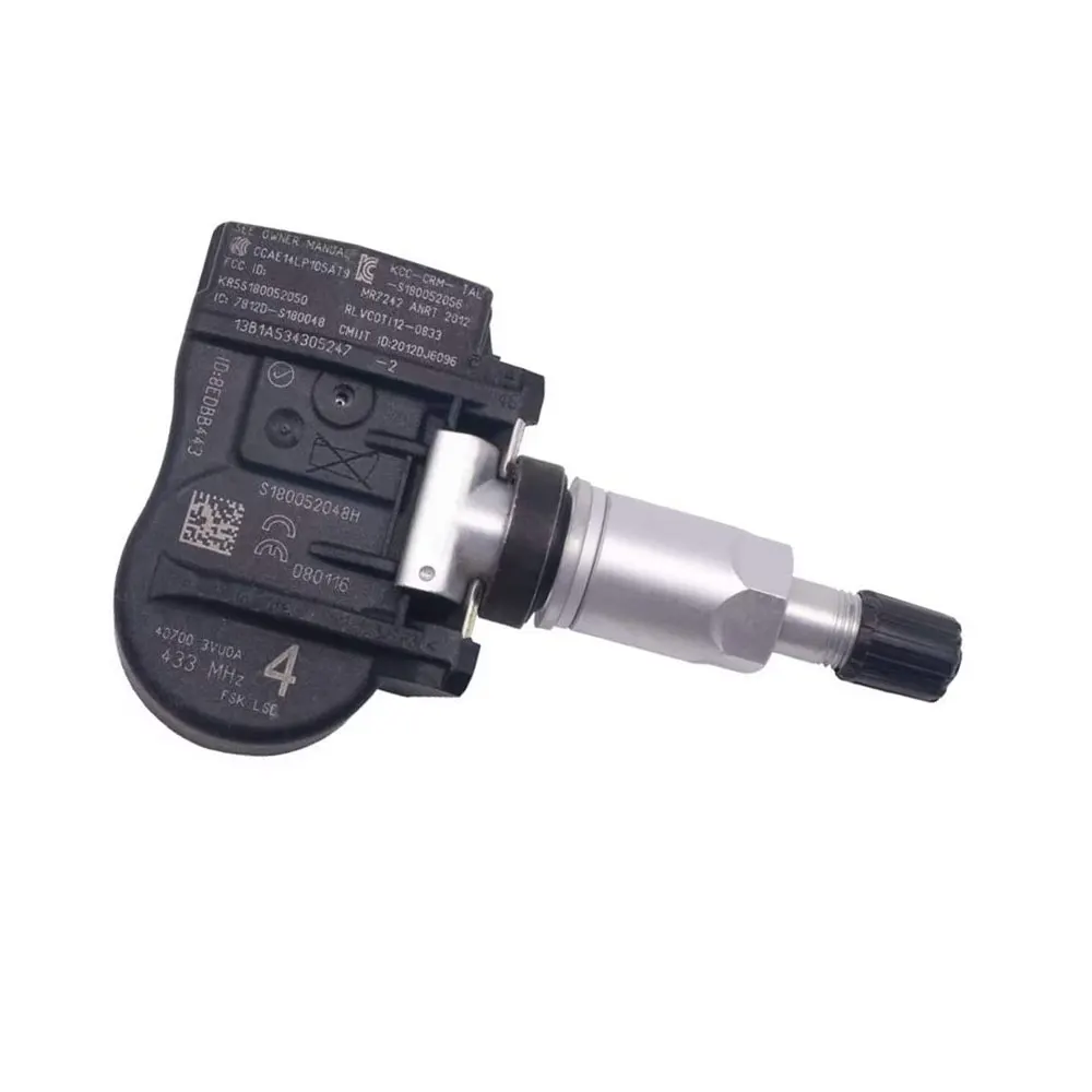 Датчики давления в шинах TPMS 40700-3VU0A 4 шт. для Renault ESPACE V KOLEOS Nissan QASHQAI TIIDA 433 МГц |