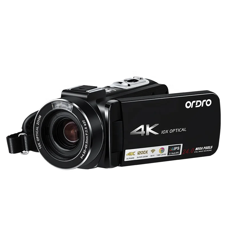

Ordro Online Teaching 4K AC7 Wedding Recording Wifi Camcorder Smart Video Camera