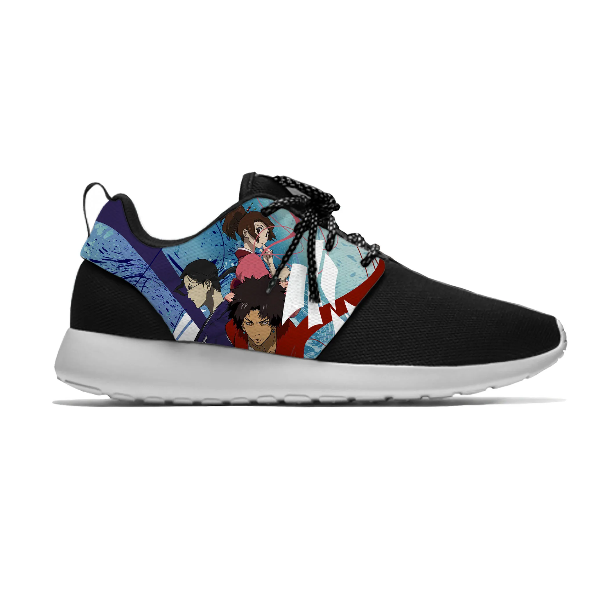 

Japanese Anime Manga Samurai Champloo Chillhop Sport Running Shoes Casual Breathable Lightweight 3D Print Men Women Sneakers