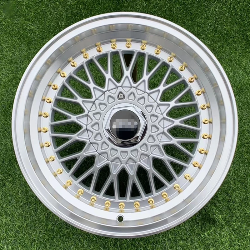 Автомобильные литые диски из сплава для колес 17 дюймов 5x114 3 серебро rs 4 шт.|Диски