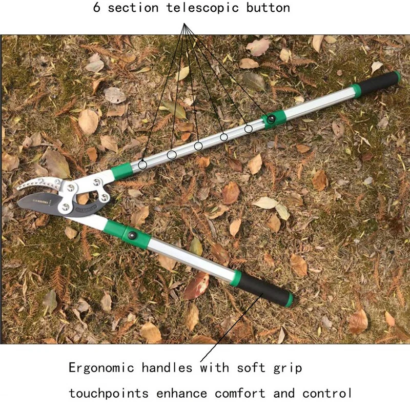 FIRMOR 69 102 см телескопическая обрезка наковальня алюминиевая окантовка для садовой