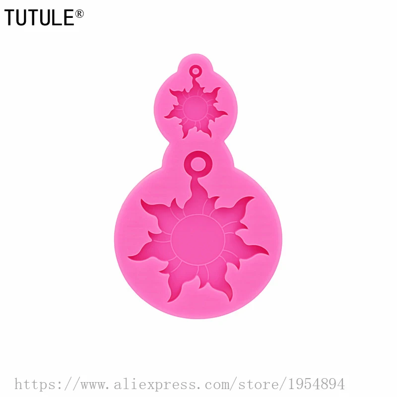 Солнцезащитная блестящая форма силиконовая подставка для смолы и подвесок