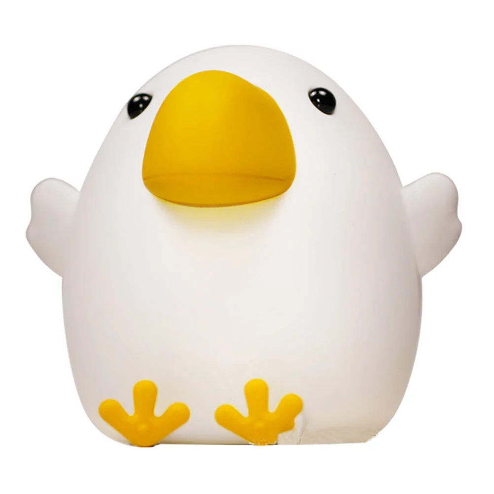 

1Set Indoor Use Room Night Lamp Woodpecker Shaped Silicone Lamp Room USB Light