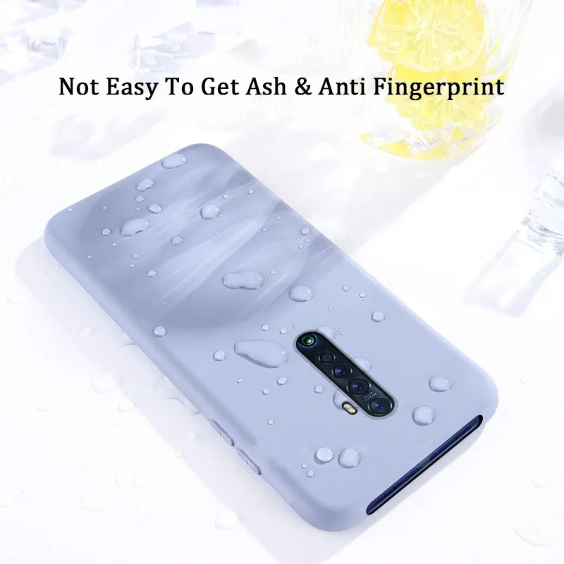 Rezzol жидкий силиконовый чехол для телефона OPPO Reno Ace 2Z 2F 2 сплошной цвет мягкий