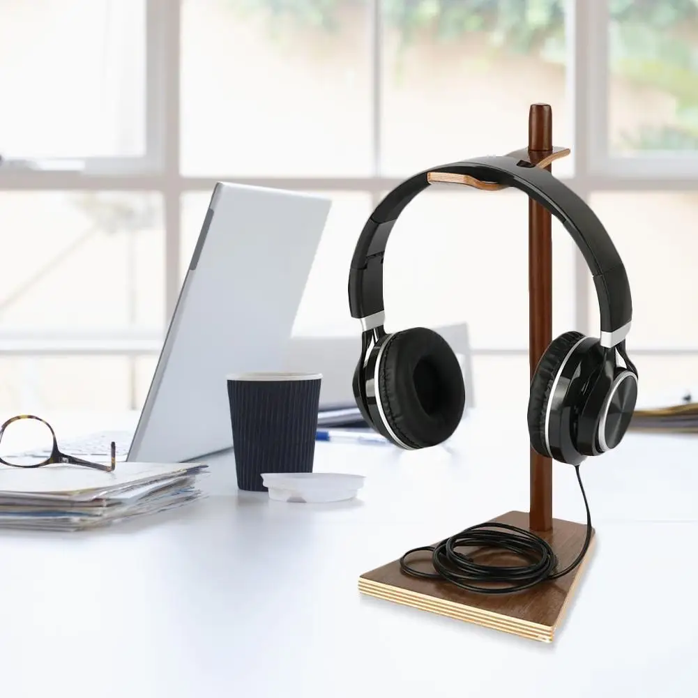 Кронштейн на головке инновационные настенная стойка для наушников деревянный