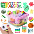 Новинка 2021 полный набор игрушек антистресс набор снятия стресса набор для снятия стресса подарок для взрослых и детей сенсорный Сжимаемый антистресс