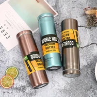 double wall vacuum bottle 316 authentic stainless steel business thermos vacuum insulation mugs car flasks tumblers thermos cups