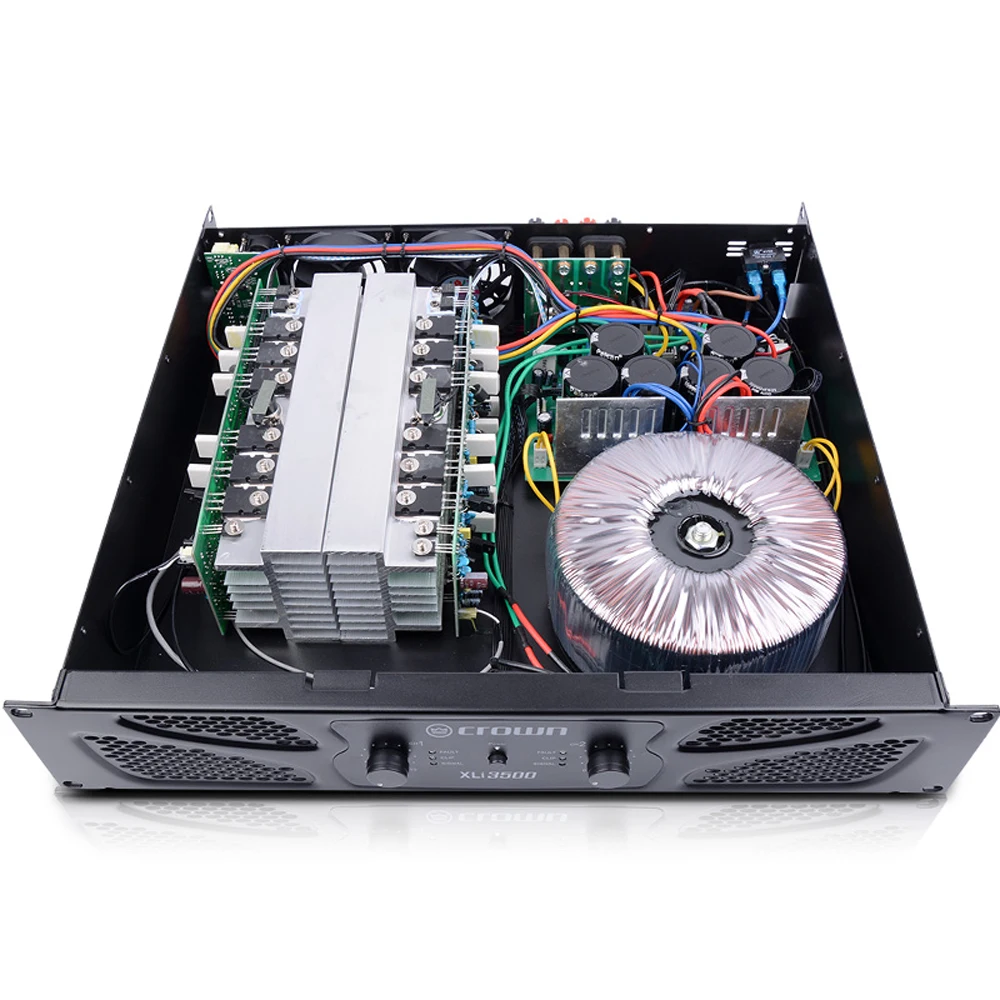 Усилитель мощности CROWN XLi 3500 Профессиональное звуковое DJ-оборудование для