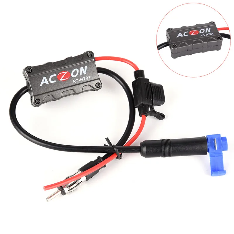 

Car FM/AM Radio Stereo Antenna Signal Amplifier Booster Universal Automobile
