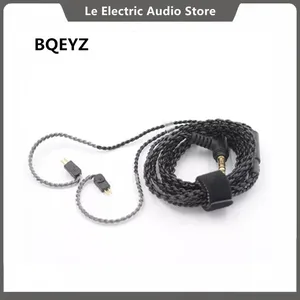 BQEYZ HiFi Earphones 0.78mm 2Pin Connector 3.5 Plug Replacement Cable