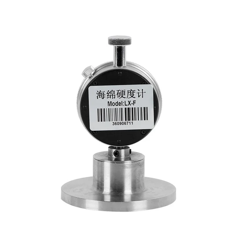 

LX-F Dial Sponge Hardness Tester Sponge Foam Pearl Cotton Hardness Measurement Testing Shore Rubber Foam Product Hardness Tester