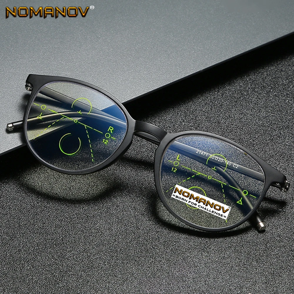 Ретро круглая рамка Blu светильник блокирующий объектив Для мужчин женщин