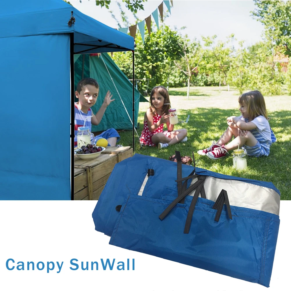 

Party Tent Side Walls Waterproof Garden Patio Outdoor Canopy 3.04X1.9m Sunshade Shelter Tarp Windows Sidewall