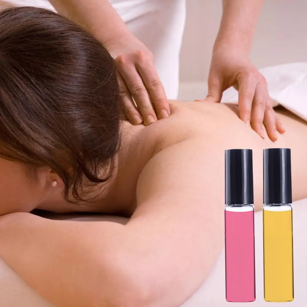 5 шт. 10 мл герметичный роликовый шарик в рулоне бутылка для эфирных масел толстое