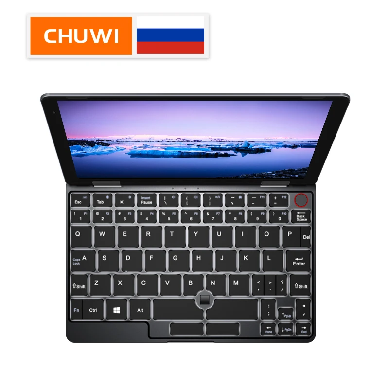 CHUWI MiniBook ips экран 8 дюймов ноутбук Intel Core M3 8100Y четырехъядерный ГБ ОЗУ 128 Гб ПЗУ Windows 10