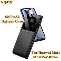 6000mah external battery charger cases for huawei mate 40 40 pro power bank battery charging cover for mate 40 pro battery case