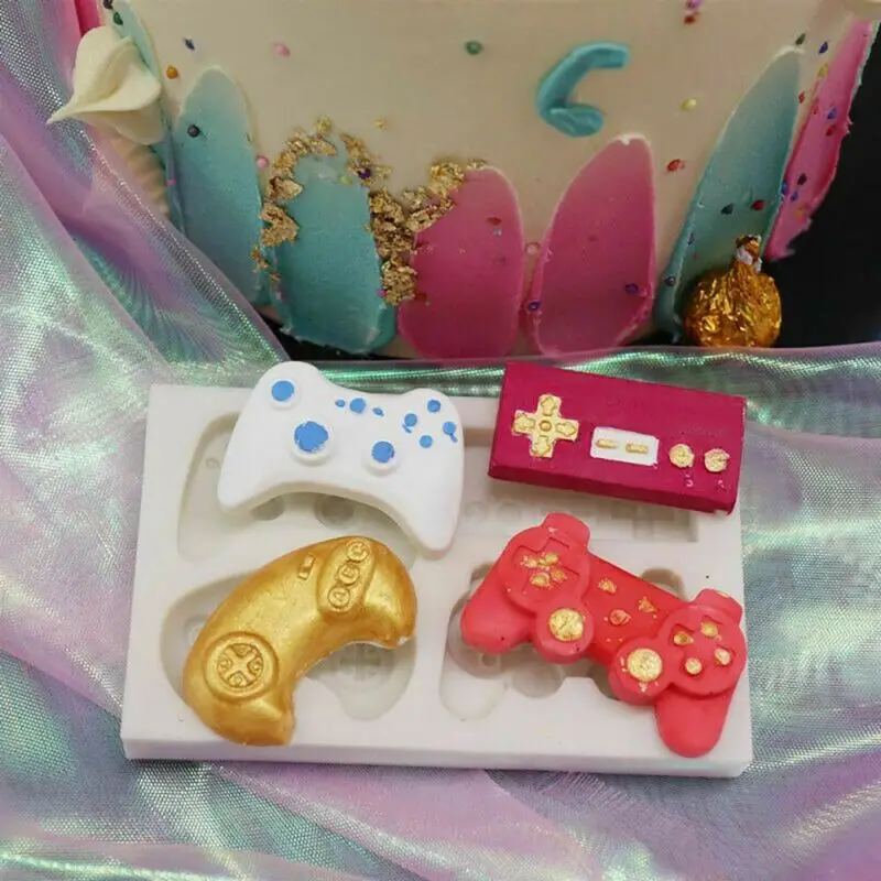 

Silicone Games Controller Fondant DIY Cake Sugarcraft Chocolate Baking Moulds Chocolate Molds Silicone Fondant Mold Baking Mold