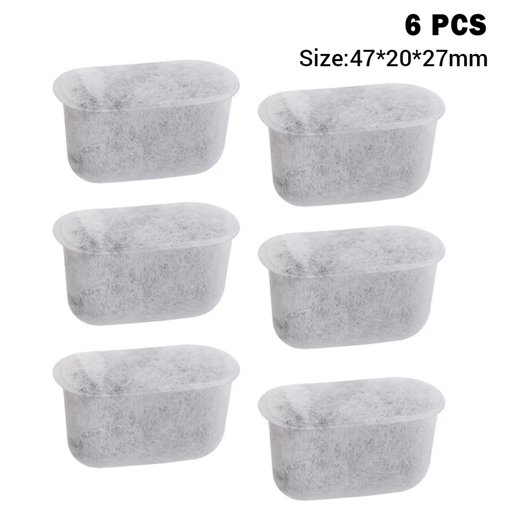 

6 Pcs/Set Charcoal Water Filters for Breville Coffee Machine Water Dispenser Sports Kettle F2