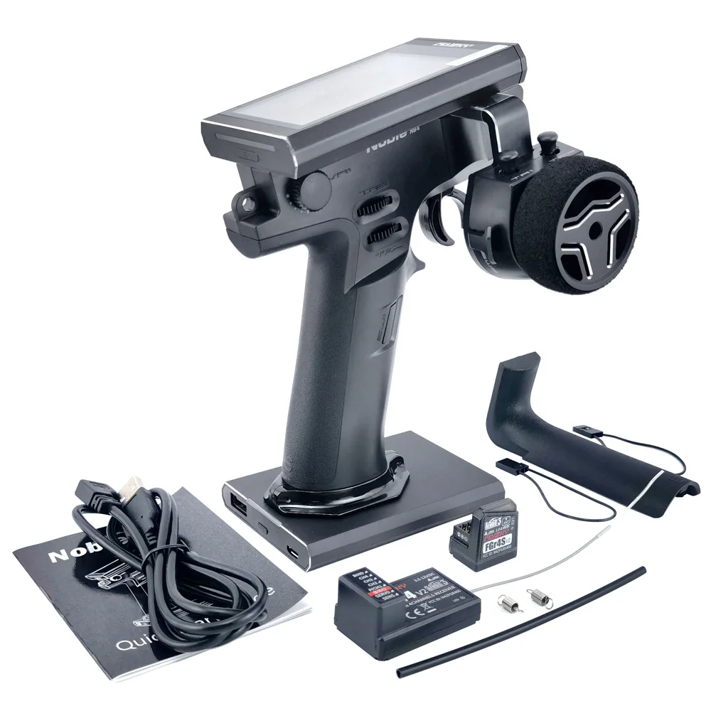 Flysky NB4 FS-NB4 2 4G 4CH благородный радиопередатчик с приемником FGR4 FGR4S цветной сенсорный