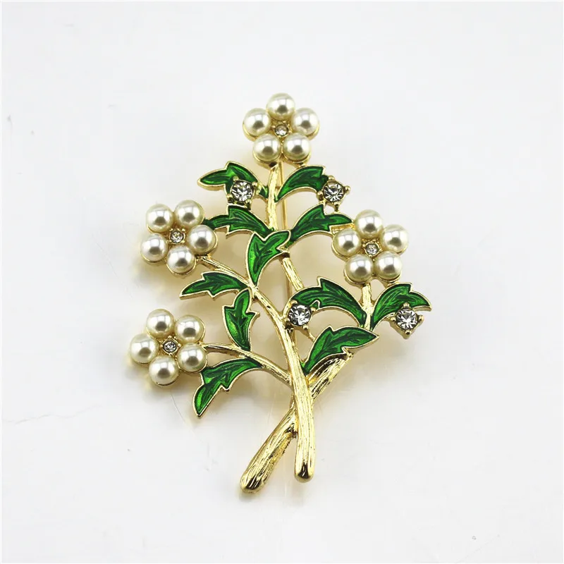 Новинка 2019 полудрагоценная эмалированная брошь в европейском и американском