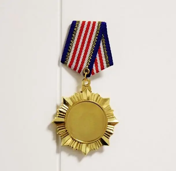 Пустая металлическая награда медаль креативный Золотой приз инструмент