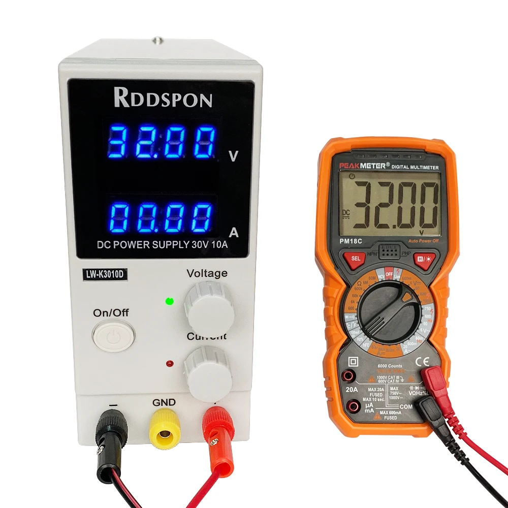 New 30V 10A Regulated DC Lab Power Supply Adjustable 4 Digital Display Switching Voltage Regulators Bench Source | Обустройство дома