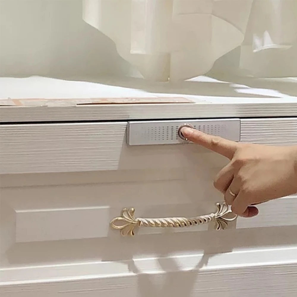 Замок отпечатков пальцев для ящика шкафа мини умный электрический замок