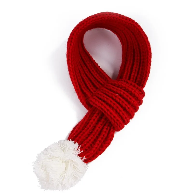 Pet scarf fashion creative pet Teddy cat universal knit warm soft red Christmas jewelry cute accessories 2019 new | Дом и сад