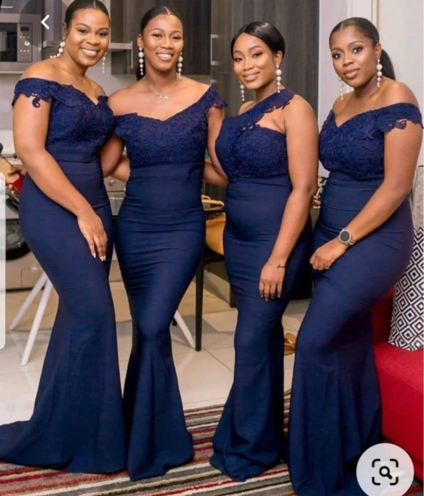 

Navy Blue Lace Evening Dresses 2021 Islamic Dubai Abaya Saudi Arabic Mermaid Formal Gowns Prom Dress