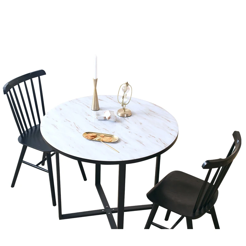 

PVC Table Cover Round Rectangle Protector Desk Pad Soft Glass Dining Top Table Cloth Plastic Mat Home Textiles Almofadas Covers